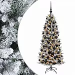 Dirbtinė kalėdinė eglutė su rutuliuku 210 cm 300 LED