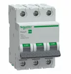 Schneider Perteklinės srovės jungiklis Easy9 Pro 3P B 50A 6kA EZ9F-B50-3 (EZ9F27350)