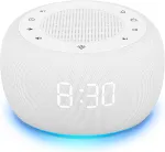 BUFFBEE radijo žadintuvas su Bluetooth garsiakalbiu, FM radiju ir naktine lempute DEGS6RA