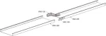 Mexen PIECE WIDTH-REDUCTION RAK-60-100 PG