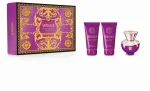 Versace Dylan Violetinė dla Kobiet Vanduo perfumowana 50ml + Losjonas kūnui 50ml + Du&scaron;o želė 50ml (307436)