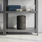 Daugiafunkcinė buitinė virvė 2 mm 100 m Juoda PP