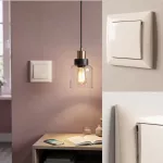 Toolight Viengubas Jungiklis Oste Jnh006-w rusvai gelsvas