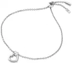 Michael Kors Charming sidabrinis bracelet with a heart MKJ0225040K