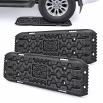 Relaxdays I&scaron;traukimo plok&scaron;tės įklimpusiam automobiliui, 2 dalių komplektas, plastikas