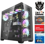 Stacionarus kompiuteris INTOP AQUA Ryzen 7 9700X 64GB DDR5 1TB SSD M.2 NVME RX9060XT 16GB WIN11 (RW90959WH) (Atnaujinta)