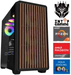 Stacionarus kompiuteris INTOP AQUA Ryzen 7 9700X 32GB DDR5 1TB SSD M.2 NVME+2TB RX9060XT 16GB no-OS (RW92200NS) (Atnaujinta)