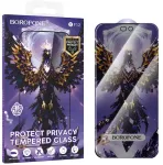 Borofone Grūdintas stiklas BF12 Armor Shield visas ekranas nuo &scaron;nipinėjimo skirtas iPhone 17 Pro