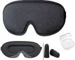 3d miego kaukė-rai&scaron;tis akims, užtemdanti, 100% užtemimas, patogi