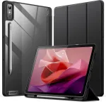 Jetech dėklas Lenovo Tab P12 12.7" su pie&scaron;tuko laikikliu, juodas