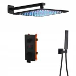 Mexen Komplekt du&scaron;ui su Led lietaus galva ir ekranu
