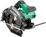 Hikoki C6u3 diskinis pjūklas (1300 W, 230 V, pjūklo disko skersmuo 165 mm, maks. pjovimo gylis 90&deg;: 54 mm / 45&deg;: 40 mm, 2 pakopų apsaugos jungiklis, Hm pjūklo diskas, dėkle)