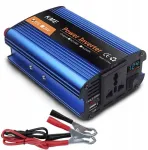 Įtampos keitiklis Kme 500, automobilinis inverteris 500w (12v-220v)