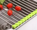 Magboss susukama indų džiovinimo kilimėlis, susukamas ant kriauklės, džiovykla ant kriauklės