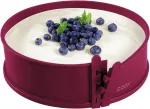 Coox Torto forma su porceliano pagrindu, 26 cm, tamsiai raudona