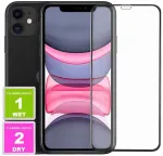 Cosmotel 5d grūdintas stiklas iphone 11 / xr pilnas ekranas veikiantis face id