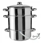 Smukee sulčiaspaudė 6 l Inox indukcinė, skirta dujinei viryklei