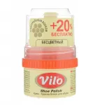 Vilo Kreminis batų tepalas su aplikatoriumi Bespalvis, 60 ml