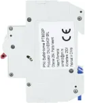I&scaron;manusis automatinis saugiklis PNI SafeHome PT802P WiFi, 3P, 100A, valdymas internetu, mobilioji programėlė Tuya Smart, integracija į scenarijus ir i&scaron;manioji automatizacija su kitais suderinamais Tuya, Alexa ir Google Assistant produktais