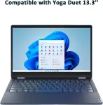 Hygmocc Lenovo Chromebook Duet 5 13.3" ekrano apsauga, grūdinto stiklo ekrano apsauga, atspari įbrėžimams, be burbuliukų, didelės rai&scaron;kos [2 vnt.]