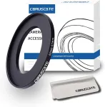 62 mm į 67 mm objektyvo adapterio žiedas, step-up žiedinis filtro adapteris, suderinamas su visais 62 mm objektyvais su 67 mm uv nd cpl filtru + 1 x objektyvo valymo &scaron;luostė
