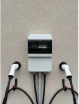 Krovimo stotelė 3 Fazės, 22 kW su 2 vnt Type 2 laidais 5m ilgio