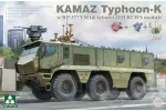 Surenkamas &scaron;arvuoto sunkvežimio modelis su kovos moduliu 1/35 Takom 2173