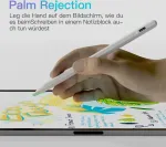Jamjake stylus ra&scaron;iklis, skirtas ipad su delno atmetimu, aktyvus pie&scaron;tukas suderinamas