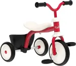 Smoby Toys - Rookie triratukas nuo 2 metų (raudonas) - balansinis dviratukas vaikams nuo 2-4 metų (iki maks. 50 kg) su metaliniu