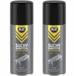 K2 2 x Dry Lubricant sausas tepalas su Ptfe pur&scaron;kiklis 400ml _ W120
