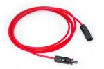 Zenex Saulės kabelio ilgintuvas 25m 4mm&sup2; Mc4 tipo, raudonas