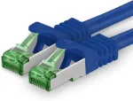 Cat7 tinklo kabelis - cat 7 ethernet kabelis, tinklo / interneto / dsl / modemo / mar&scaron;rutizatoriaus / hub patch kabelis, lan kabelis, raw kabelis, 10 gb/s (s-ftp pimf), patch kabelio rinkinys su rj 45 jungtimi, cat.6a