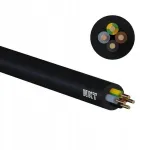 Žemės kabelis Yky 4x1,5 0,6/1kv Nkt - 1m