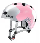 Vaiki&scaron;kas dviračio &scaron;almas Uvex Kid 3 sidabrinis/rose 51-55 cm