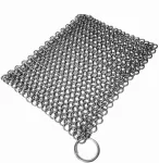 Plieninis valiklis ketaus puodams, keptuvėms valyti Kolczuga 12,5cm