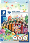 Staedtler - Noris spalvoti trikampiai spalvoti pie&scaron;tukai, 36 vnt (187 CD36)
