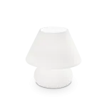 Ideal Lux Table lamp with 1 light PRATO, E27, baltas