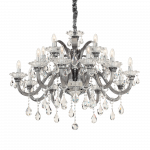 Pakabinamas &scaron;viestuvas Ideal Lux Suspended lamp with 15 lights COLOSSAL, E14, baltas