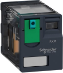 Schneider Electric Relpol Miniatiūrinė relė 4P 24V DC (RXM4AB1BD)