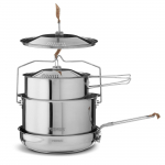 &Scaron;vedija Puodas Primus Campfire Cookset stainless steel large