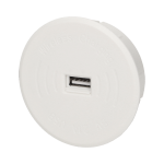 Orno Belaidis indukcinis įkroviklis su papildomu USB prievadu, baltas