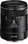 Objektyvas HD Pentax D-FA 100mm f/2.8 Macro ED AW lens, juodas