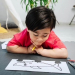 TREFL 43005 Dėlionė Baby MAXI 2x10 Happy Shark Day