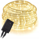 20m LED lauko girlianda &bdquo;Virvė&ldquo; &scaron;ilta balta &scaron;viesa