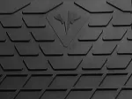 Stingray Guminiai kilimėliai TOYOTA Hilux VIII Crew Cab 2015&ndash;>, 4 vnt. / 1022174