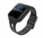 I&scaron;manusis laikrodis vaikams Carneo GuardKid+ 4G Platinum, Juodos spalvos