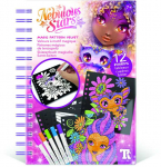 NEBULOUS STARS kūrybinė knyga Magic Pattern Velvet, 11026