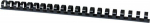 Office Products Backs to Bind Office Products, A4, 19mm (165 psl.), 100 vnt., juoda