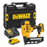 DeWalt 18V ličio jonų 2x2,0 Ah XR belaidis apdailos smeigtukas / apdailos pistoletas [DCN662D2-QW] 32&ndash;64 mm