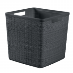 Krep&scaron;ys Jute Curver H27/W27.9/&oslash;27.9cm tamsiai pilkas